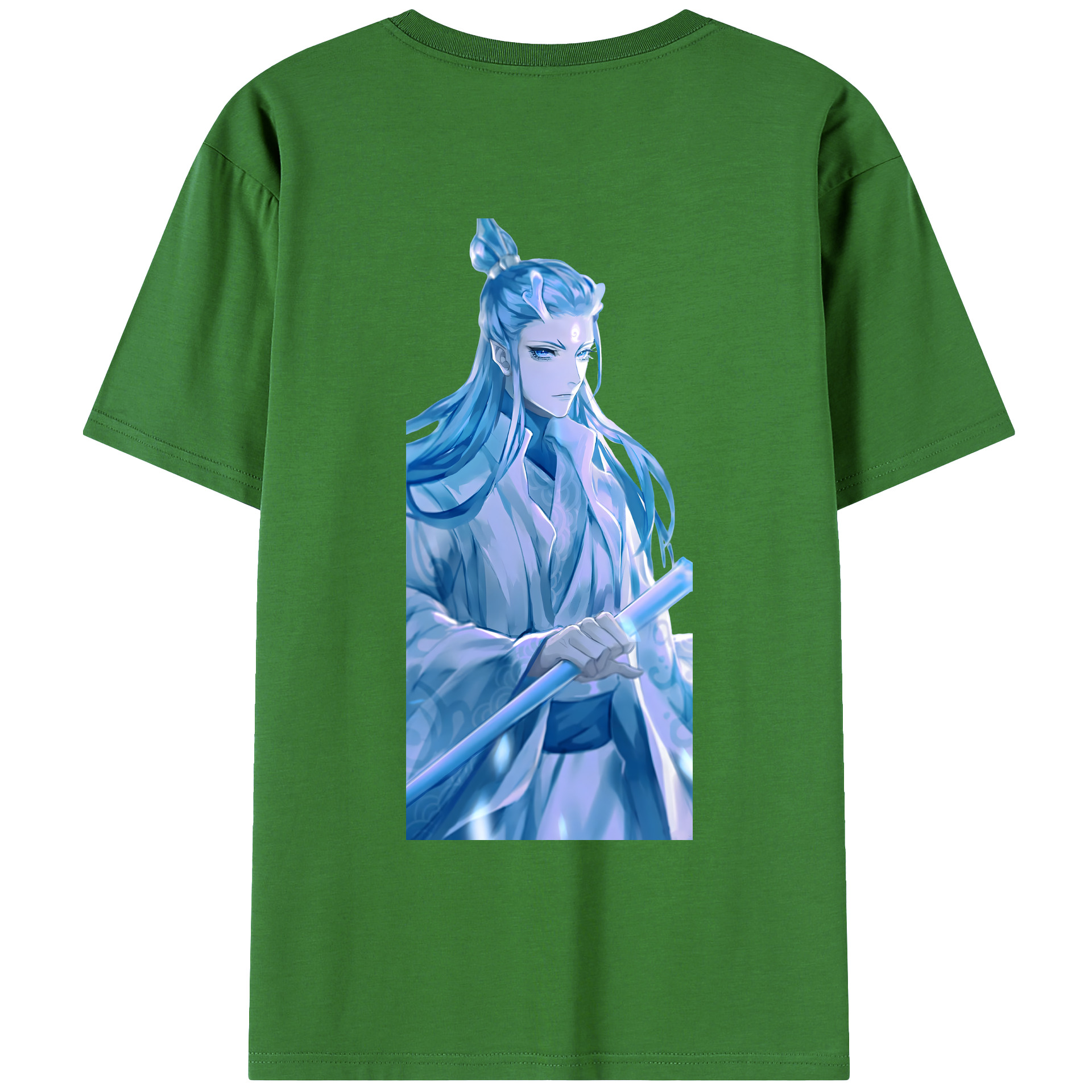 （画像用） Ne Zha 2 ナタ 魔童の大暴れ レディース半袖Tシャツ(バックプリント)